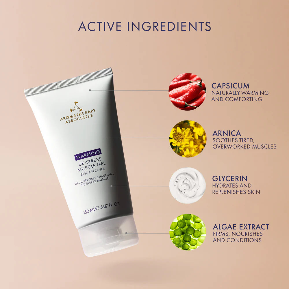 Warming De-Stress Muscle Gel 150ml