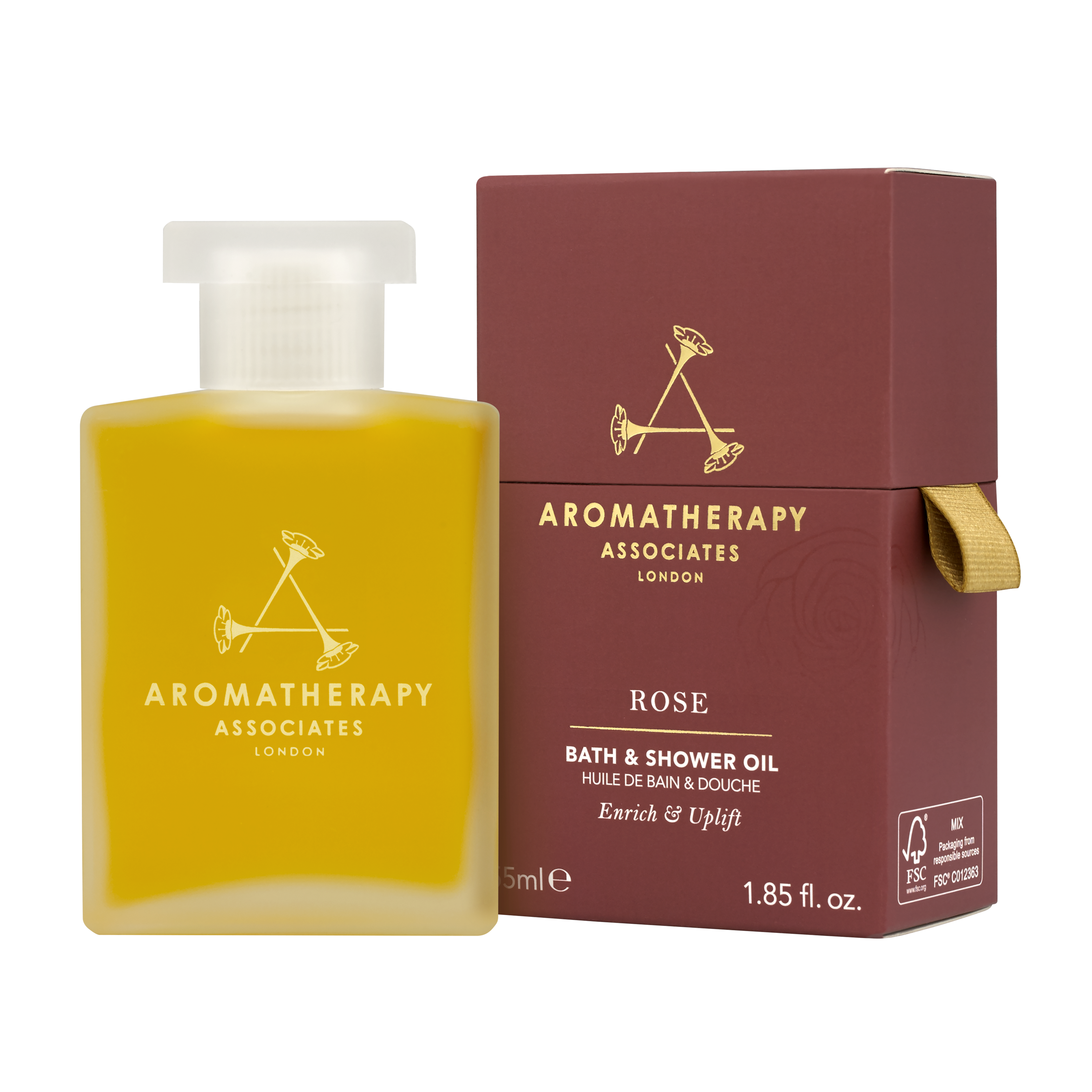 Rose Bath & Shower Oil 55ml