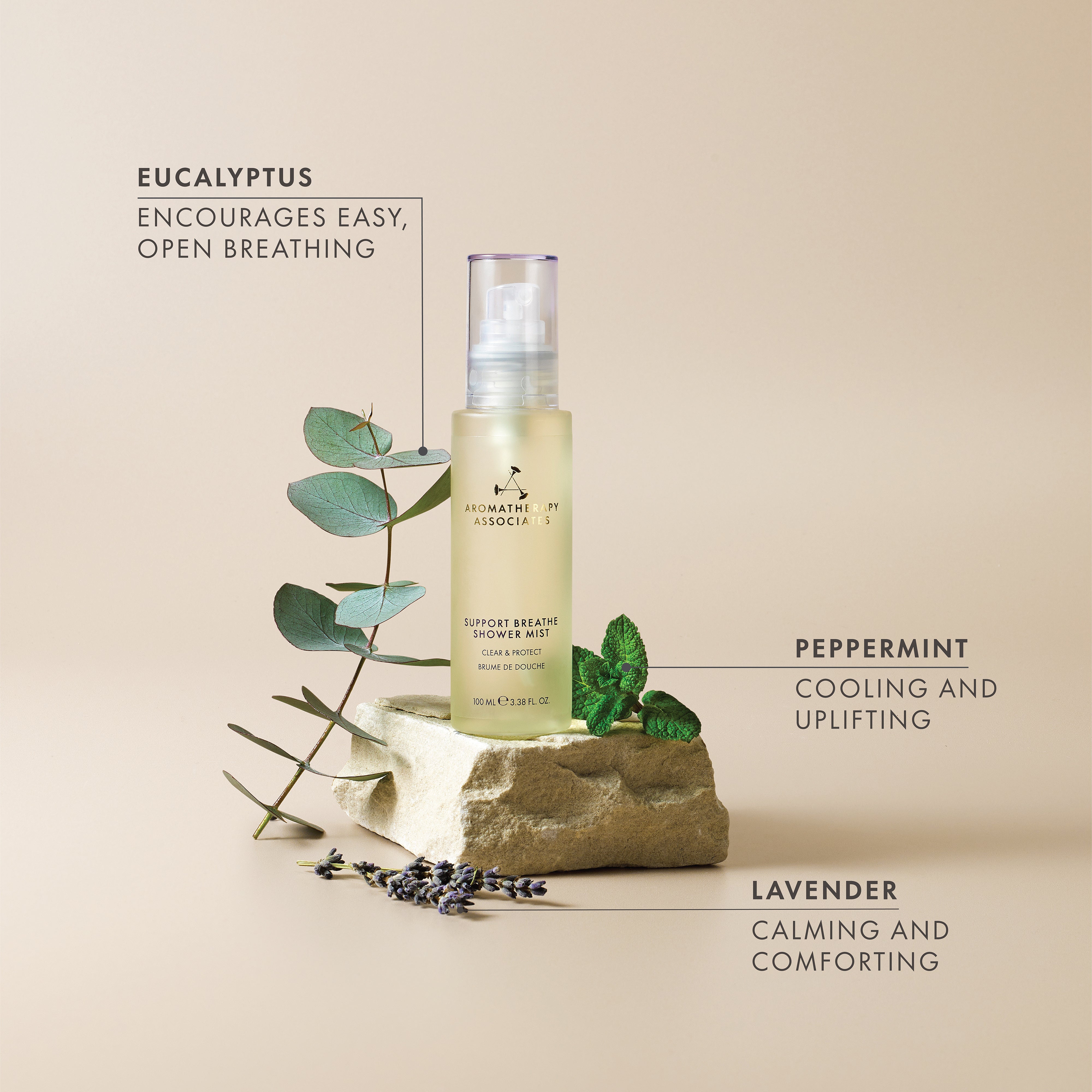 Support Breathe Shower Mist 100ml