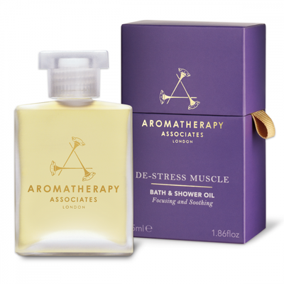 De-Stress Muscle Bath & Shower Oil 55ml